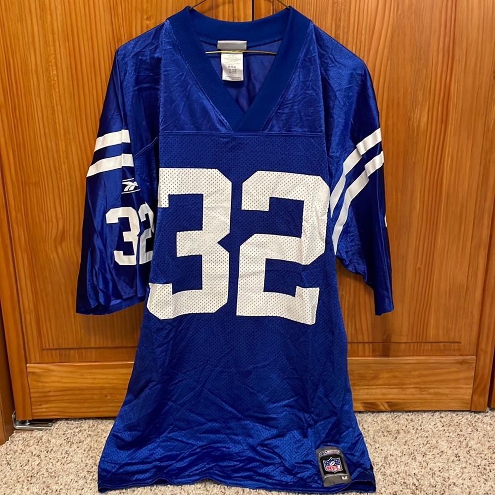 Reebok Authentic NFL Edgerrin James Colts jersey